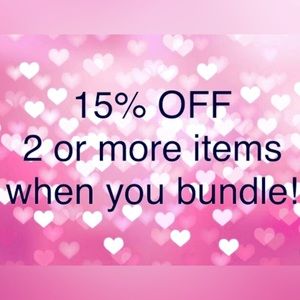 Bundle and save!